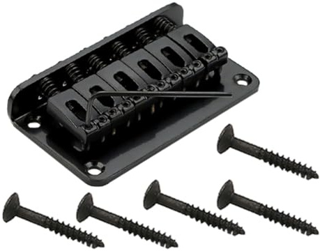 EXAOMBLE Gitarrenzubehör 1 Satz Steg für Westerngitarre mit Reibungsfreier Brückenkonstruktion und Ergonomischem Komfort für Gitarrenbrückenwechsel und Reparaturen