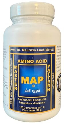 MAP Master Amino Acid Pattern® Formula originale (120 compresse) 99% Net Nitrogen Utilization® (NNU®)