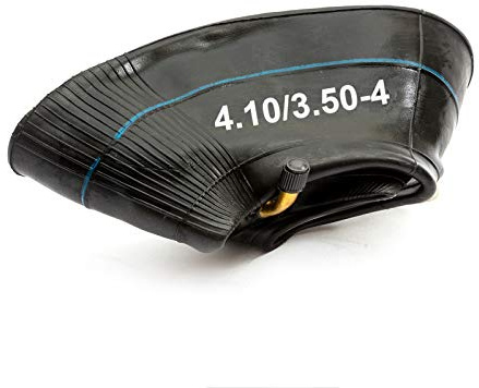 4.10/3.50-4 Inner Tube Bent Schrader Valve 410/350-4 Suitable For Sack Hand Truck Cart Trolley Tyre