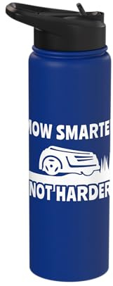 Lawn Mowing Robot Lawnmower Robotic Lawn Mower Stainless Steel Insulated Water Bottle