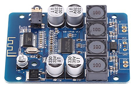 Akozon Stereo Amplificatore Board Module TPA3118 30W + 30W 8V ~ 26V DC Scheda Amplificatore Digitale Bluetooth a Doppio Canale