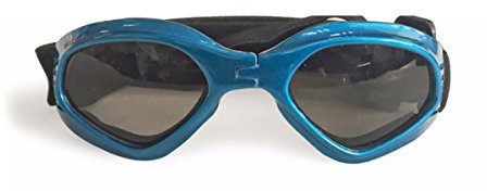 PETCUTE Hund Sonnenbrille Haustier wasserdichte Brille Stilvoll leichte UV-Schutz Sonnenbrille für kleine mittlere Hund