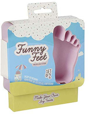 Eddingtons Funny Feet Ice Lolly/Ice Cream Molds Set of 2 (1)