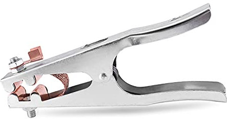 Hwtcjx Pinza Soldadura, Abrazadera de conexión a tierra, Tierra abrazaderas, Hecho de hierro + latón, duradero, equipo de soldadura profesional, para mayoría de las máquinas de soldar (500A)