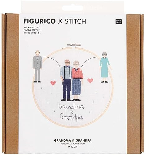 Stickpackung Figurico Grandma & Grandpa
