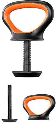 LTLCLZ 1Pcs Verstellbare Kettlebell Griff Armstärke Workout Fitnessstudio Home Kettle Bell Fitness Ausrüstung Hantel Grip Verwendung Mit Gewichtschichten