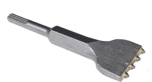 ACTINTOOL 6 1/8 in. x 1 1/2 in. SDS Plus Tuckpointing Mortar Raking Bit, 4 Tips Concrete Repair Patch Prepare Bushing Tool Bit for Rotary Hammer