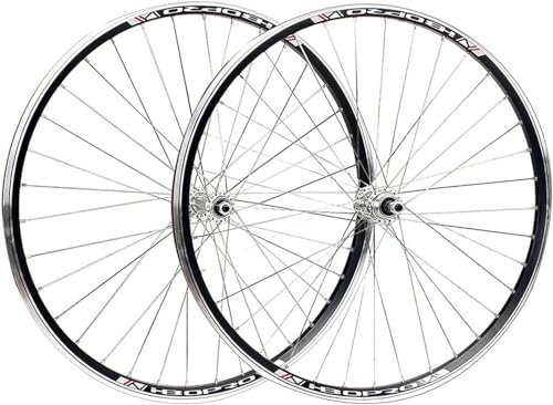 Fahrrad Radgruppe Räder Mountainbike-Laufradsatz 20 Zoll Fahrradfelge V-Bremse MTB-Räder Anschraubbare Vollwellennabe (Farbe: Schwarz, Größe: 20 Zoll)