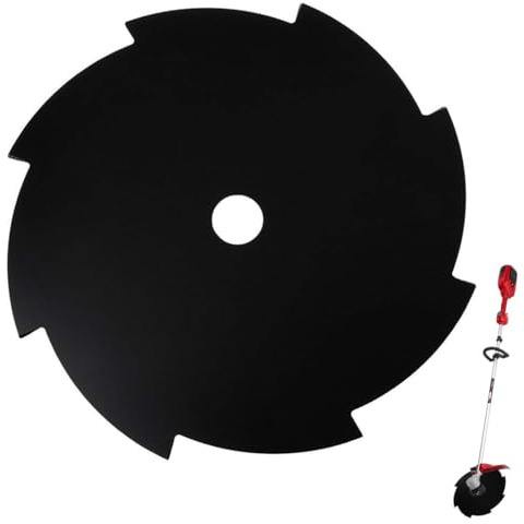 CjingCH Universa - Lama per decespugliatore con foro da 25,4 mm, 8 denti, lama per tagliare erbacce, per giardinaggio e tagliaerba elettrici