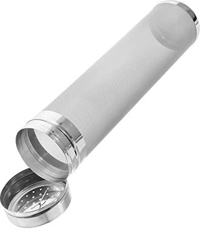VINTORKY Edelstahl Hopfenfilter Für Bierbrauen Praktischer Braufilter Für Einfaches Filtern Von Bier Kaffee Und Tee Langlebig Und Leicht Zu Reinigen