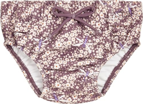 Playshoes UV-skydd badblöja, Lila blommor, 86-92