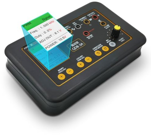 Vocdikficy QDB-3A Probador de Bobina de Encendido Automotriz Motor Paso A Paso Inactivo Válvula Solenoide Inyector Actuador Conductor Probador de Oxígeno para Automóvil