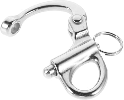 HONITANO Spring Shackle Fixed Snap Stainless Steel Yacht Rigging Hardware for Sailing Equipment Spring Hook