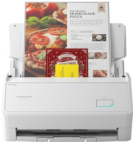 Ricoh Scansnap Ix2400 Dokumentenscanner ? A4, Duplex, 45 Ppm, Usb 3.2, Wei? (pa03870-B101)