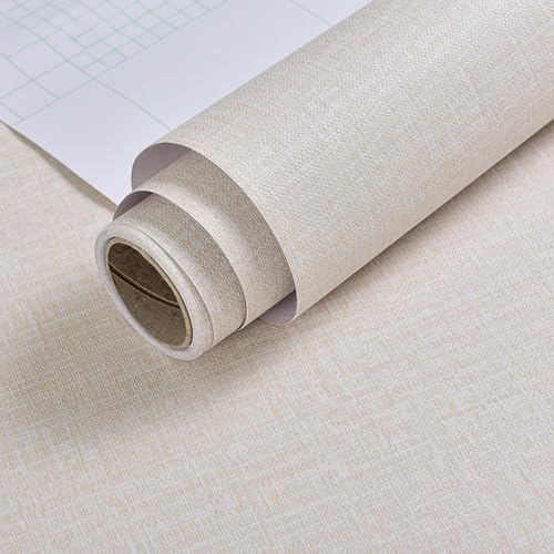 myforHD Papel Pintado Autoadhesivo Papel de Pared 40cmx300cm Papel Adhesivo para Muebles Vinilo PVC Impermeable de Patrón de tela de imitación para Decoración de Paredes