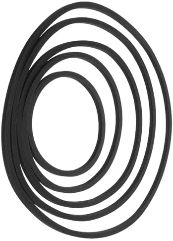 Toyvian Anneaux Flottants pour Plantes D'aquarium, Lot de 5 Pièces en Eva Noir 80-200 Mm, Barrière Flottante Polyvalente pour Aquarium, Support Réutilisable pour Lentilles d'eau,