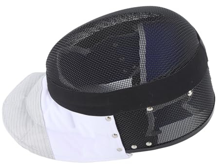 RASTKY CE350N Fechttrainer-Maske, Zuverlässiger Schutz für Training und Wettkampf, Ideal für Fechtsportler, Schwarz (L)
