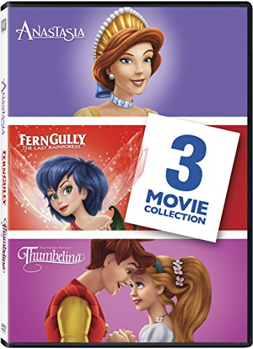 Anastasia / Fern Gully: The Last Rainforest / Thumbelina (3 Movie Collection)