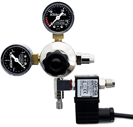 Aqua-Noa CO2 - Druckminderer Profi Variante Profi MV, Mehrweg, 1 Nadelventil, 1 Magnetventil