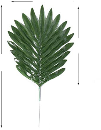 Künstliche Palmblätter Eukalyptusblätter DIY Hochzeitsdekoration Grünpflanze Foto Requisiten Partydekoration Hauptdekoration-G0301
