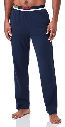 HUGO Men's Colorblock Pyjama Pant, Dark Blue405, L