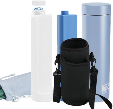 Custodia termica per penna diabetica – Scatola termica per medicinali – Organizzatore di medicinali da viaggio per lunghi viaggi, custodia da viaggio per diabetici per donne e uomini, Stile fresco, Se