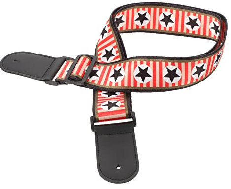 SHOWERORO Gitarren-schultergurt Verstellbarer Gitarrengurt Für Folk-gitarre Bassgurt Und Ukulele Komfortabler Gitarrengurt Mit Gurt-ersatz Gitarrenzubehör