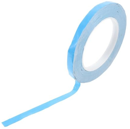 DECOMELODY 1rotolo Nastro Termico Conduttivo Biadesivo Per Led e Pannelli Alta Conduttività Termica Adesione Forte Per Dissipazione Calore e Installazione Facile