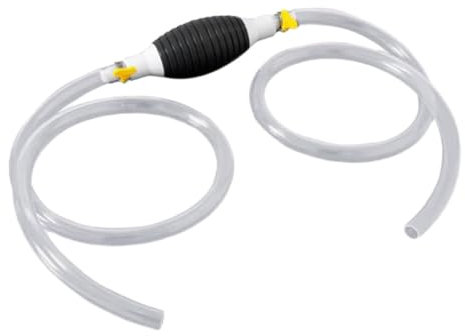 VINTORKY Manuelle Umfüllpumpe Mit Schlauch Öl Benzinschlauch Kraftstoff Siphonpumpe Für Auto LKW Wasser Öl Benzin Transfer Ohne Rest Flüssigkeitsabsauggerät