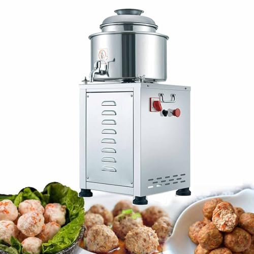 Meatball Beater Machine,Meat Food Processor Electric Meatball Mincer Commercial Meatball Beater Machine with（16/18/22/26mm）for Making Meatball