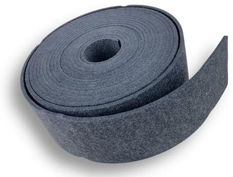 Lot de 2 Bordures de Jardin Flexibles | 15 m par Rouleau | 14 cm de Hauteur | Rigide et Souple à la Fois | Pose Droite ou Courbe | 1200 g/m² | Facile à Installer | Fabriquée en France | Gardenova