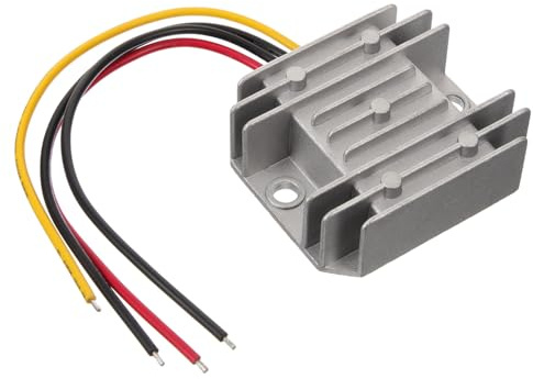 Cabilock Convertitore Tensione Dc Dc per Auto Inverter Veicolare Portatile Elevatore Potenza Stabile e Compatto per Dispositivi Auto