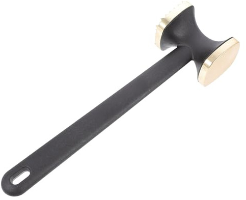 DECORNIJIA Thickened Dual-Sided Meat Tenderizer Hammer with Non-Slip Handle Food-Safe Kitchen Tool for Beef Pork Chicken Turkey Lamb and Poultry Pounder for Steak and Ribs Preparation