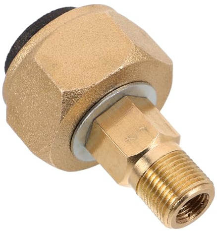 AKOOSY Kupfer Gasflaschen Adapter für Propangas Outdoor Camping Gaskocher Hitzebeständiger Anschluss Konverter Kompakter Langlebiger Gaskartuschen Verbinder für Sichere Nachfüllung