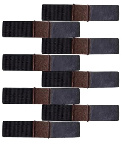 Yonuaret Furniture Felt Coating, Pack of 8 Non-Slip Cuttable Furniture Gliders, Stool Foot Gliders, Flooring Protection, Chair Gliders, for Hard Floors, Office, Home, Dining Room, Study