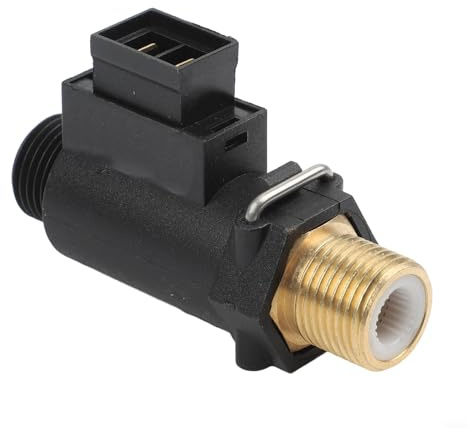 Trurovem Brass Water Flow Sensor Switch for Ariston Main Four Boilers, 16A 250V Max, Accurate Flow Control, For Easy Installation, Black Replacement Part for Heating Systems