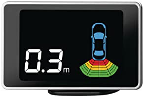 VALEO 632201 Einparkhilfe Beep&Park Kit: 4 Sensoren + 1 LCD Display Fronteinbau oder Heckeinbau