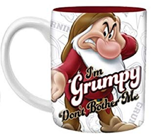 Disney I'm Grumpy Don't Bother Me Kaffeebecher, 400 ml, mehrfarbig