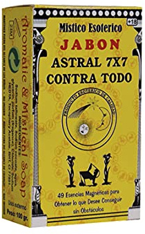 Jabón Astral 7x7 contra Todo más 3 Conos de Incienso DoraZen