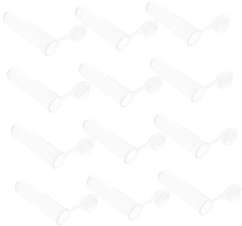 OSALADI Tubes à Essai Centrifugeuse En Plastique Transparent 5 Ml Graduation Précise, Lot De 300, Tubes De Laboratoire Pour Analyse Analytique