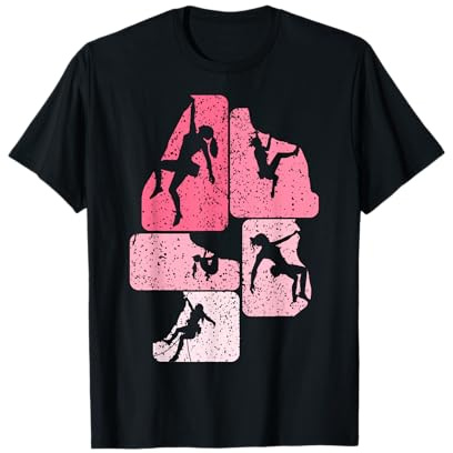 Escalade Grimpeur Escaladeur Femme Fille T-Shirt