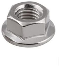 LXURY 1-20 Stück DIN6923 M3 M4 M5 M6 M8 M10 M12 M14 M16 M20 304 Edelstahl Sechskantflanschmuttern Zackenschlupf Kontermutter (Size : M16 2PCS)