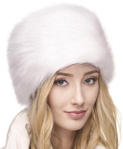 Futrzane Classic Kosakenmütze - Fellmütze Damen Winter - Pelz Russische Mütze