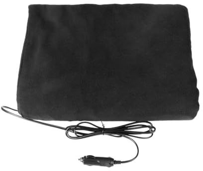 Partykindom Auto Heizdecke 12V Elektrische WäRmedecke FüR Das Auto Mit Einstellbarem Temperaturregler Weiche Baumwollmatte FüR Herbst Und Winter 150X110Cm
