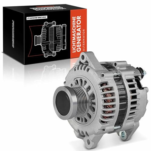 Frankberg Générateur d'alternateur 135A Compatible avec Master II Bus JD 3.0L Diesel 2003-2010 Mascott Camionnette 3.0L Diesel 2004-2010 Terrano II R20 3.0L 2002-2007 Remplacer# 23100-DB000