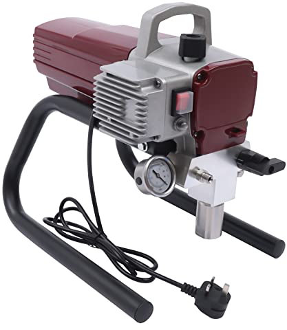 ROMYIX Pro Airless Wall Paint Sprayer 1800W Electric Sprayer Gun Kit, Adjustable Spray Pressure with 13m Pipe for Wall & Ceiling/Wood & Metal Paint