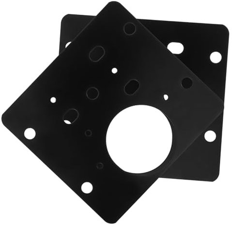 ORFOFE Edelstahl Schrank Tür Scharnier Reparatur Kit 2 Stücke Scharnier Reparatur Platte Für