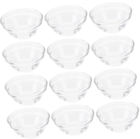 Cabilock Set Di Ciotole in Per Alimenti Coperchi Grandi Ciotole Da Portata Per La Cucina Resistenti Calore Impilabili