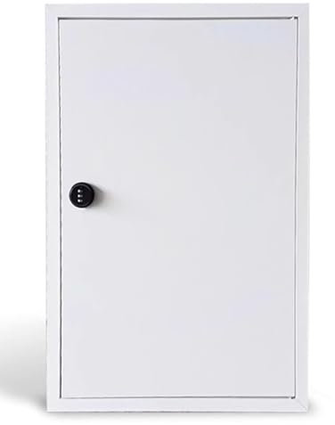 Sportello Ispezione Pannello di Accesso In Alluminio 150 X 250 300 X 300 400 X 400 600 X 600 con Serratura, Piastra di Copertura per Ristrutturazione Valvola Doccia Kit di Finitura a Parete(White,300x