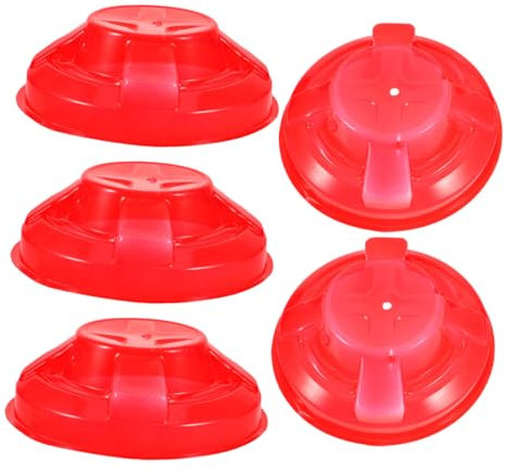WATIIFUFU 5pièces Housse De Protection pour Détecteur De Fumée Lot de Housses pour Détecteur Incendie Protection